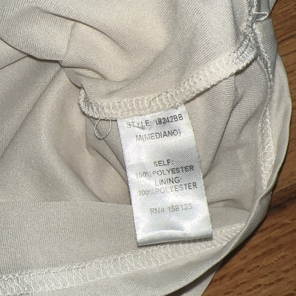 Ladies Swiss Dot Ruffle Sleeve tank - Picture 3 of 3